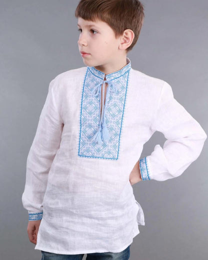 Vyshyvanka "Mykolka" blue