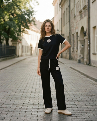 Suit "Camellia" black