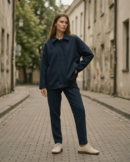 Suit «Samanta» dark blue