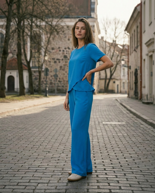 Kostiumas „Merline“ mėlynas