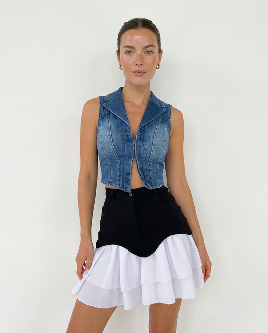 Sijonas „Amanda“ juodas