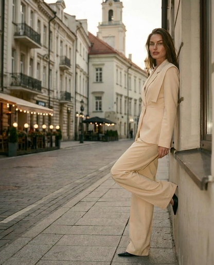 Suit "Cristiana" beige