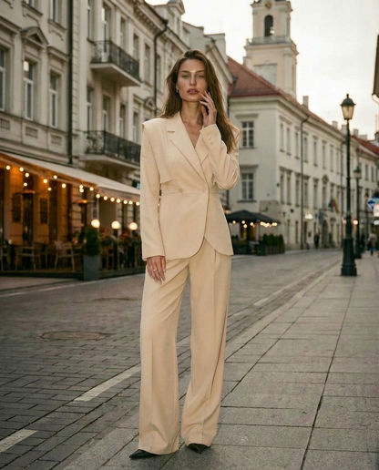Suit "Cristiana" beige