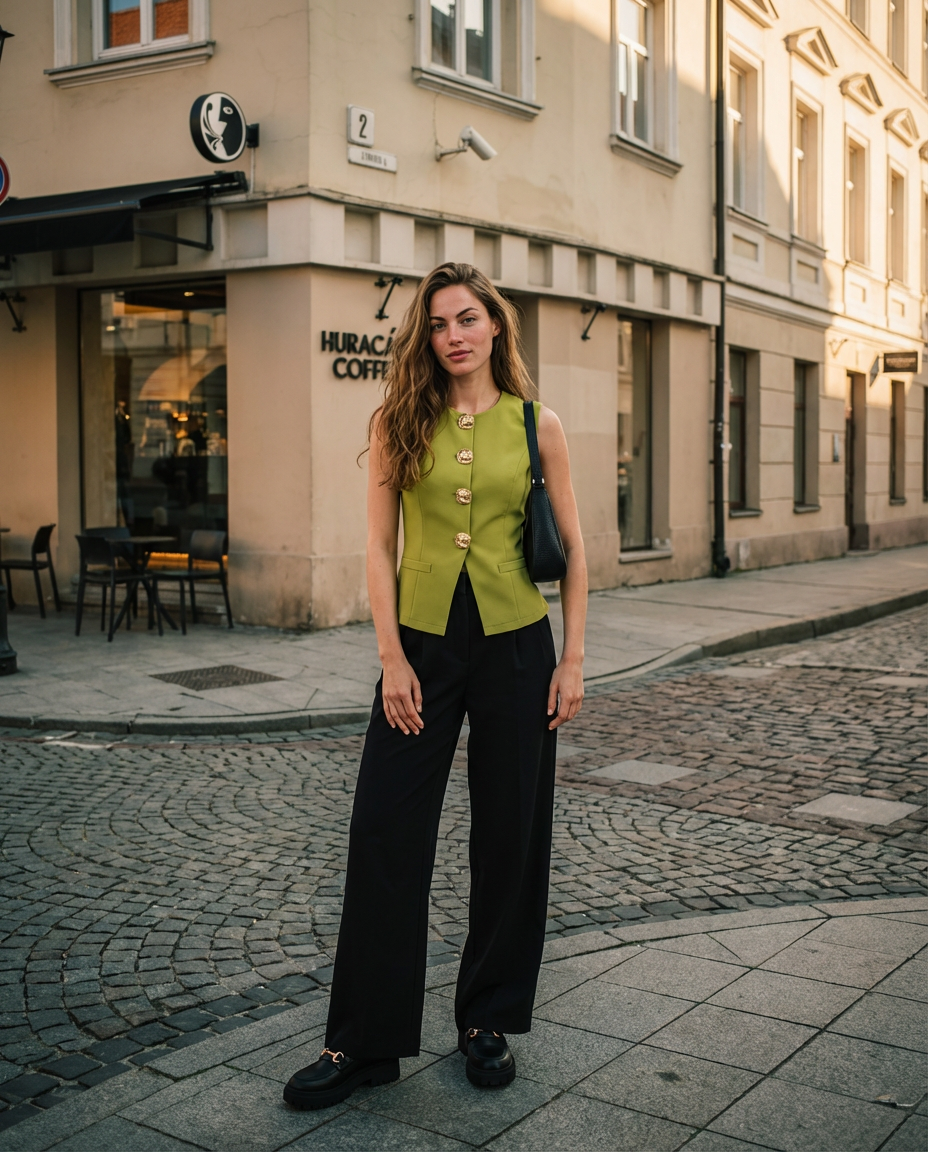 Жилет «Кароліна», зелений