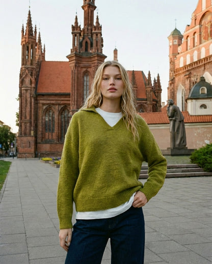 Megztinis „green“