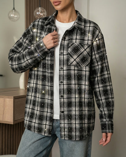 Shirt "diamant" black