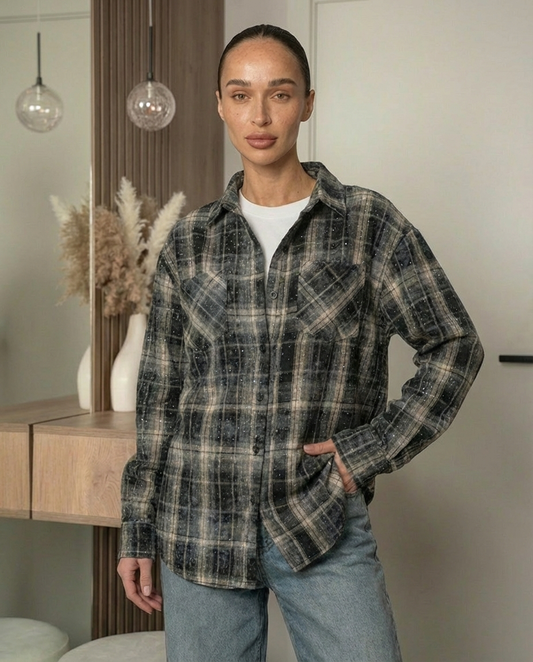 Marškiniai „Diamant“ rudi