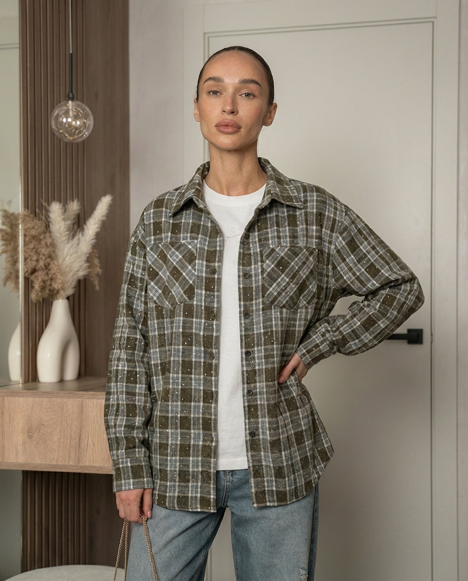 Marškiniai „Diamant“ žali