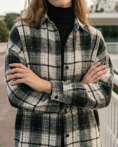 Marškiniai „wool 1“, pilkos spalvos
