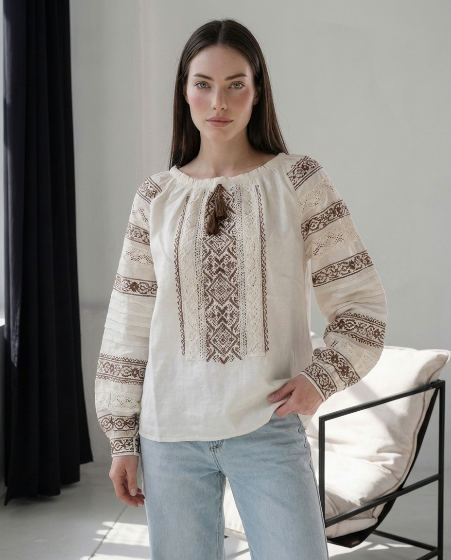 Vyšyvanka "Natural Beige"