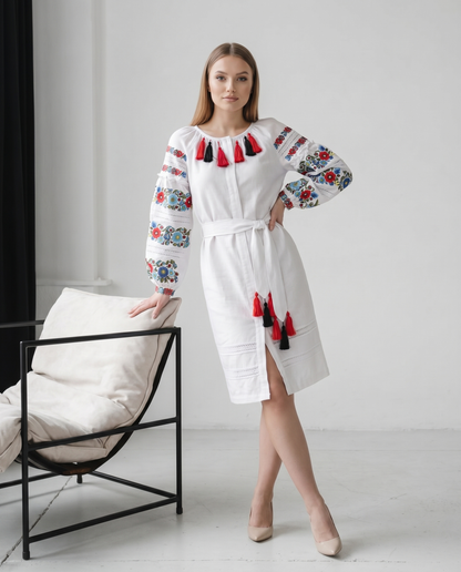 Vyshyvanka Dress Gortensia