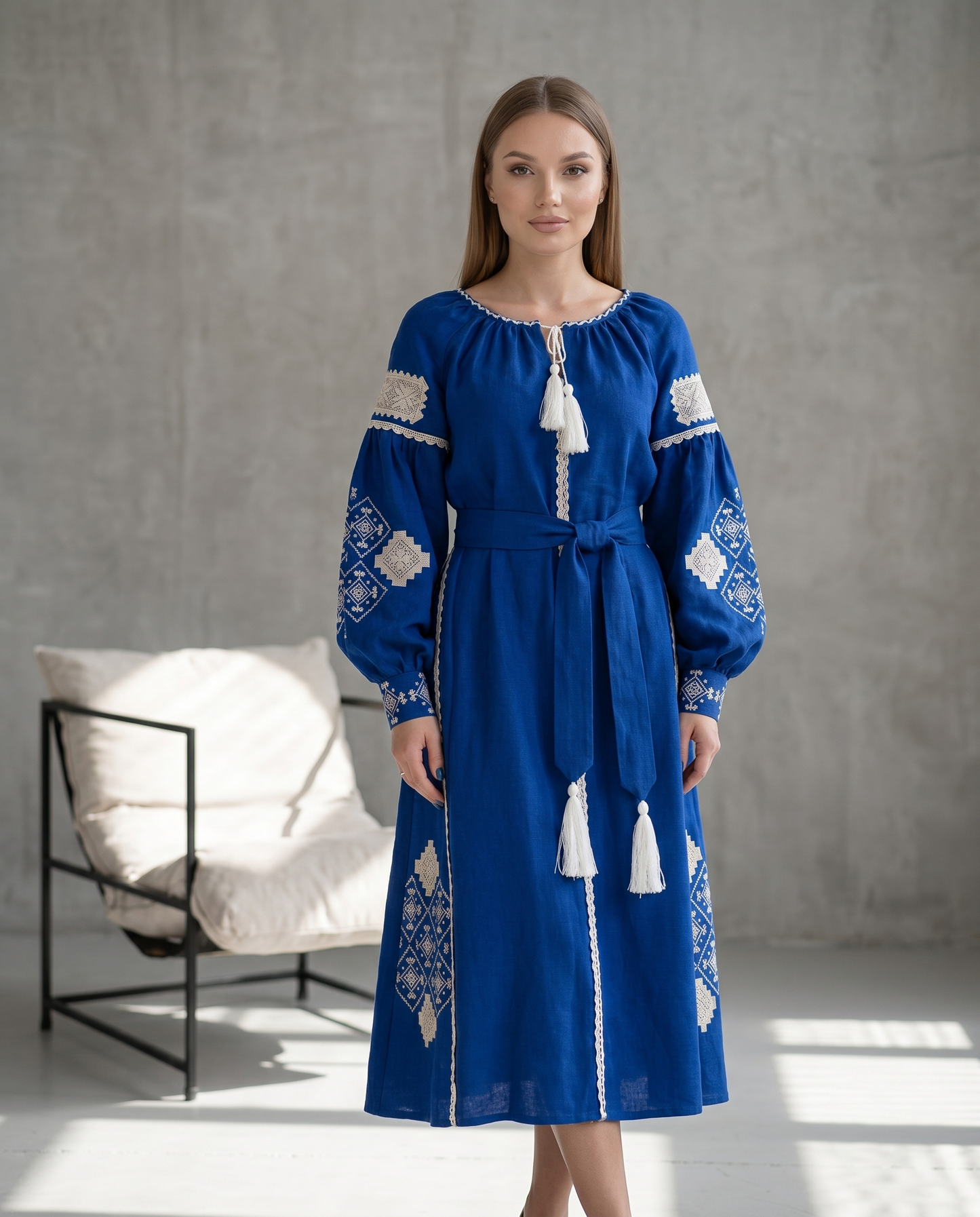 Vyshyvanka Dress Perlyna