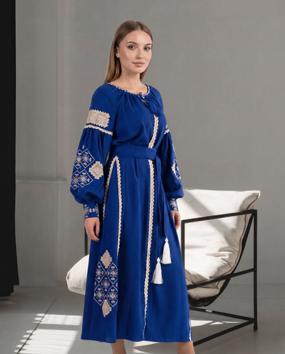 Vyshyvanka Dress Perlyna