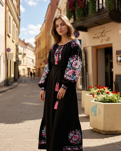 Vyshyvanka- dress "Baltia"