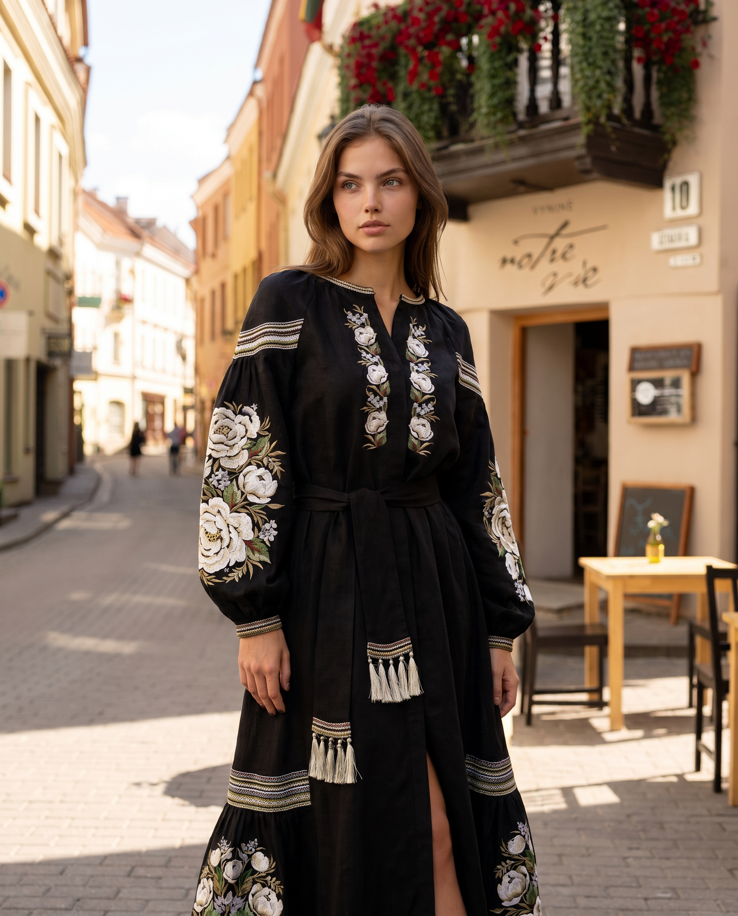 Vyshyvanka dress "Vidlunnia"