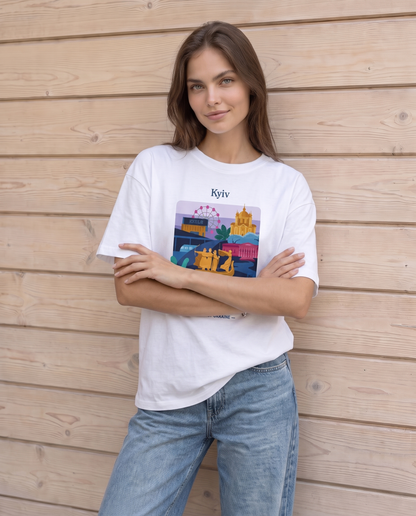 T-Shirt "Kyiv" white