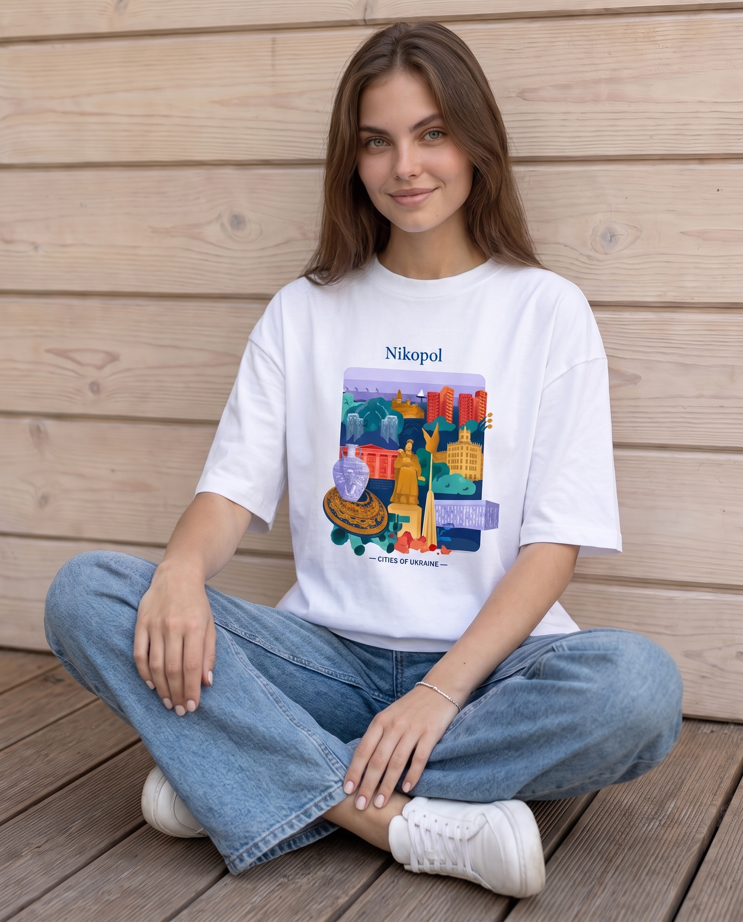 T-Shirt "Nikopol" white
