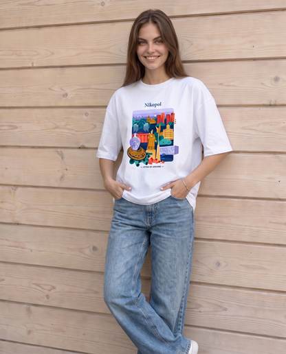T-Shirt "Nikopol" white