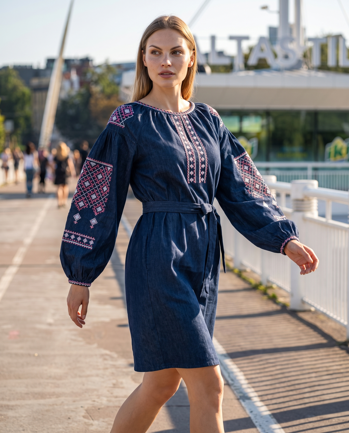Vyshyvanka - dress "Nezabudka"