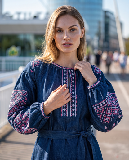 Vyshyvanka - dress "Nezabudka"