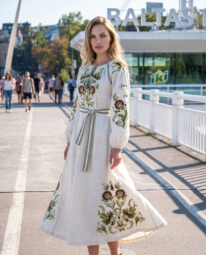 Vyshyvanka-dress "Dobrunya"
