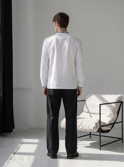 Vyshyvanka "Classic" white and black