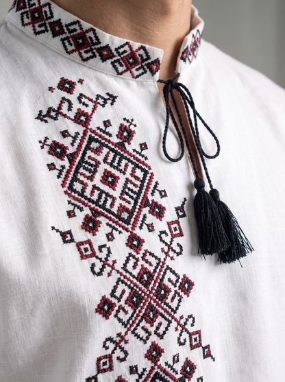 Vyšyvanka "Talisman" balta