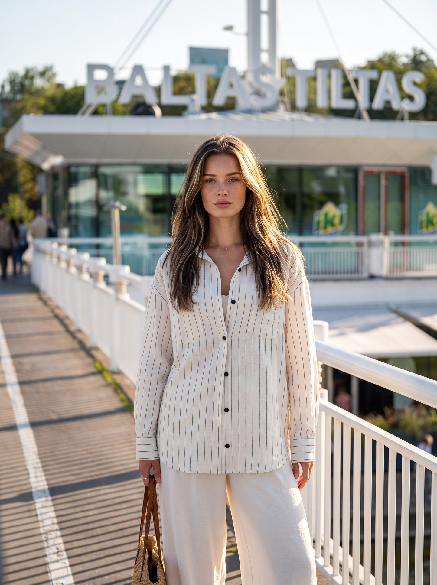 Shirt «White linen»