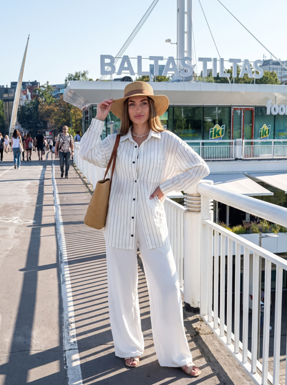 Shirt «White linen»
