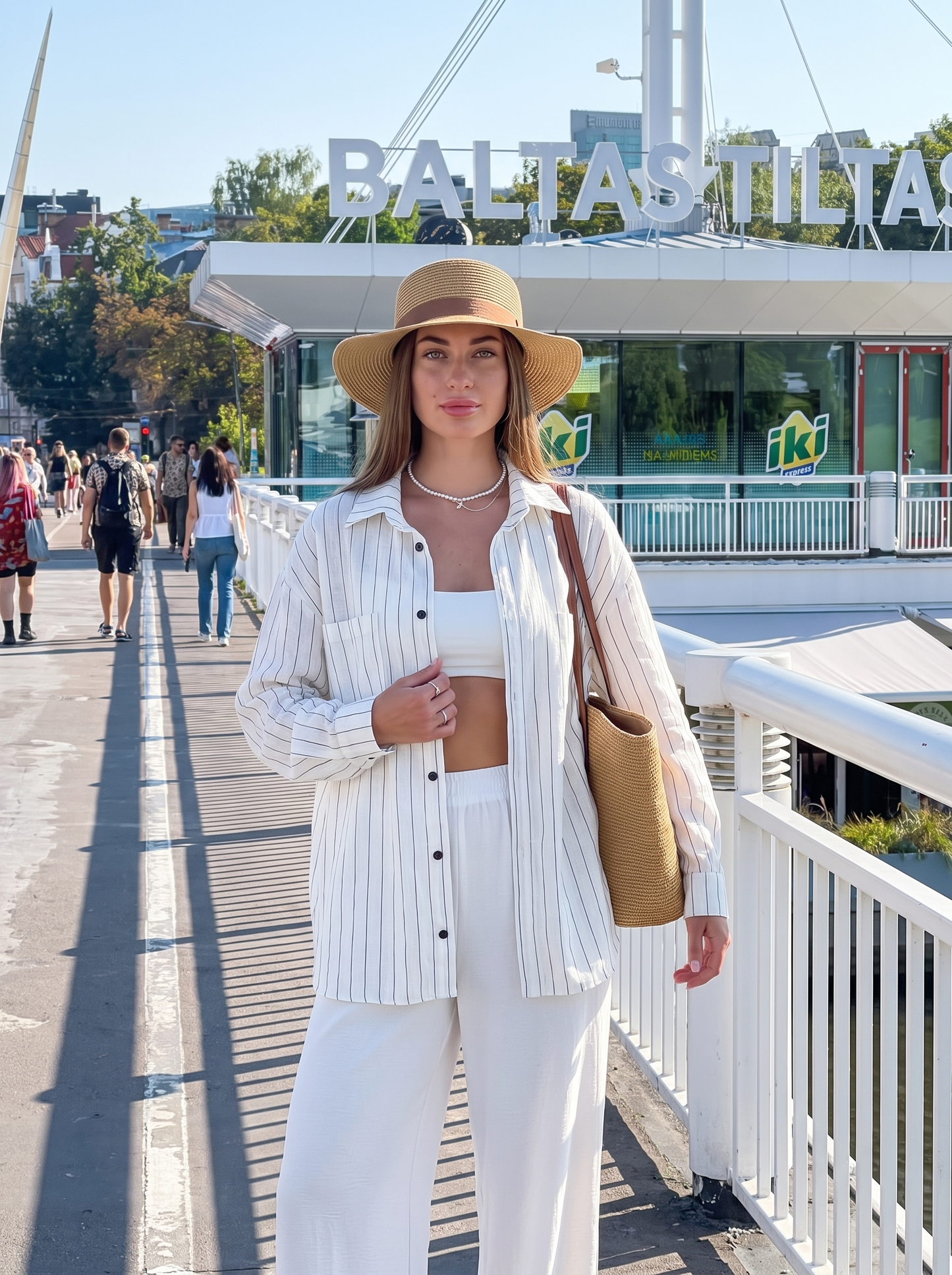 Shirt «White linen»