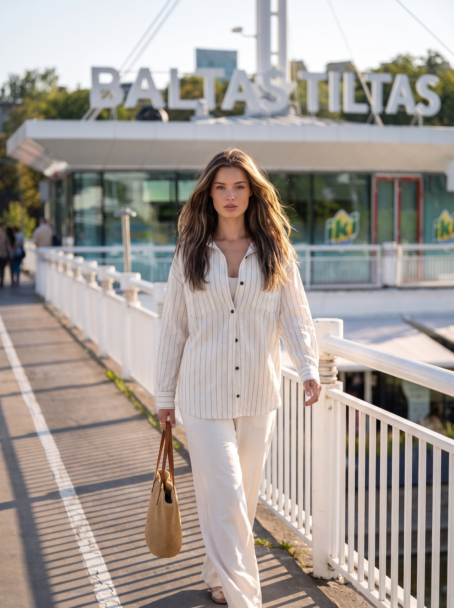 Shirt «White linen»