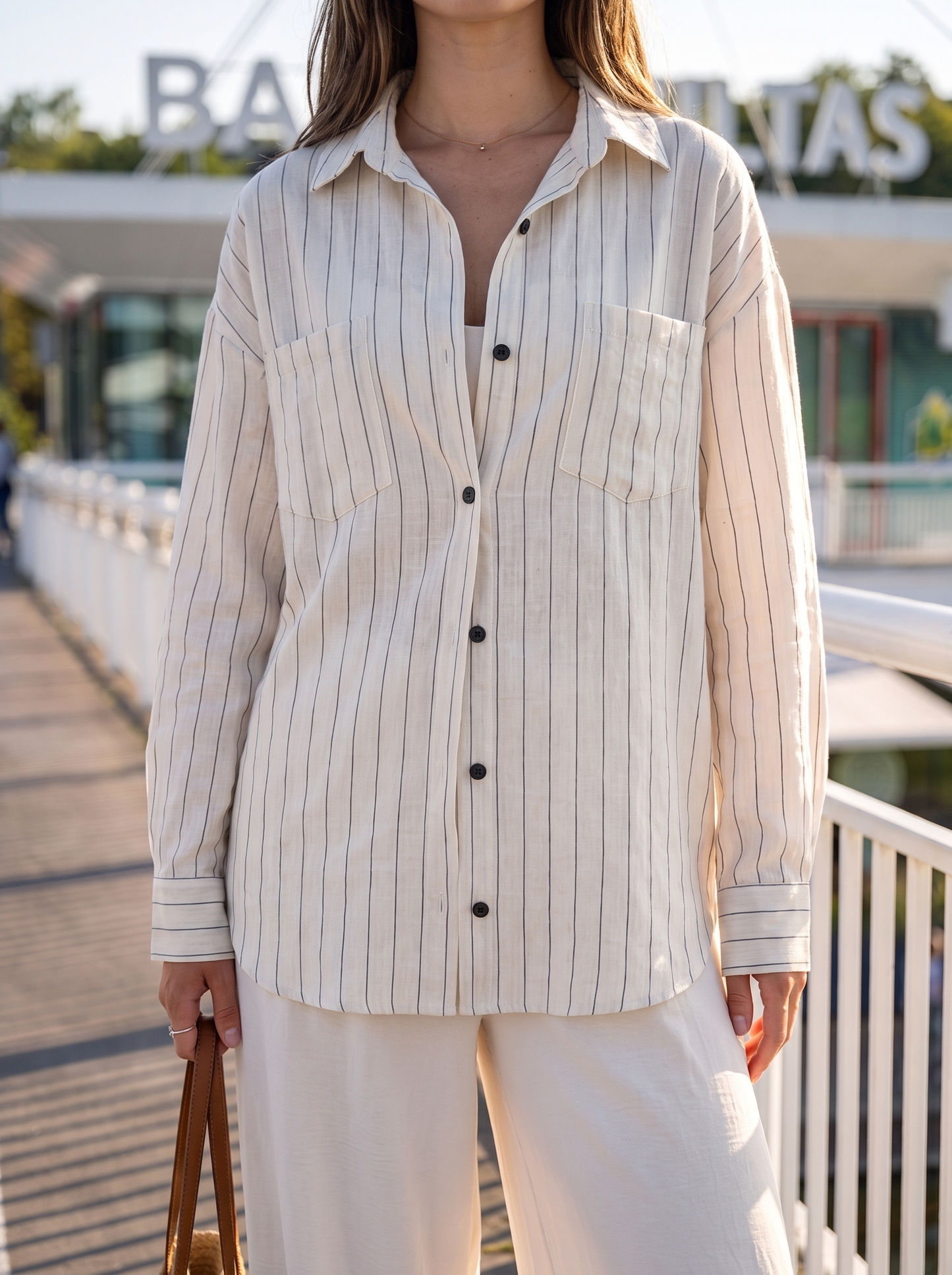 Shirt «White linen»