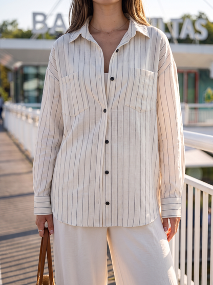 Shirt «White linen»