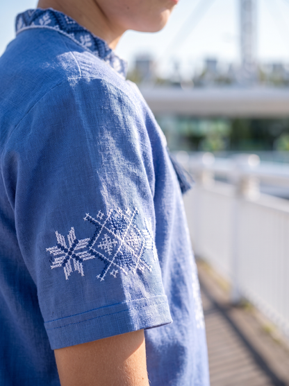 T-Shirt "Yaroslav" blue