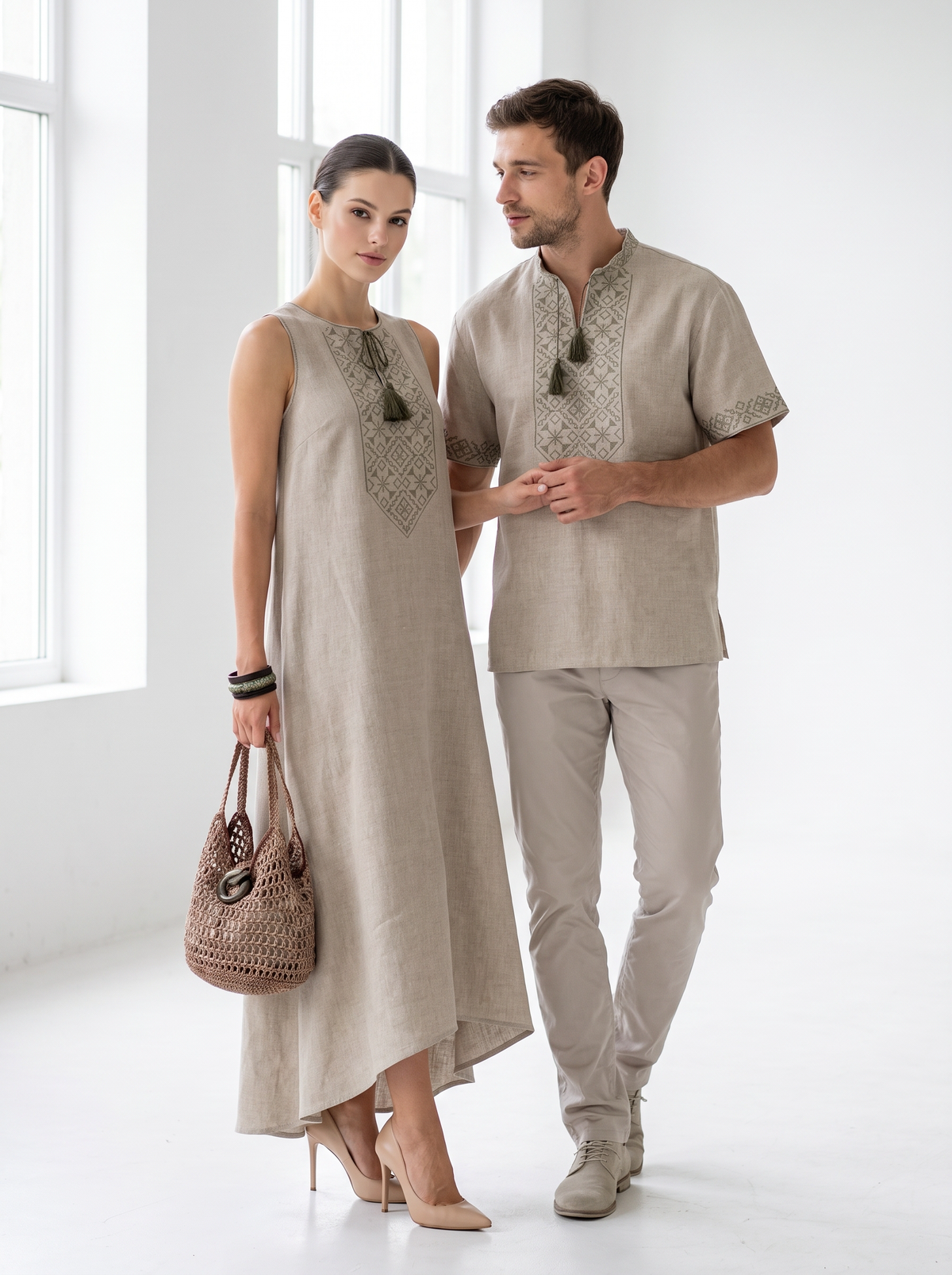 Family set Linen " Niznist"