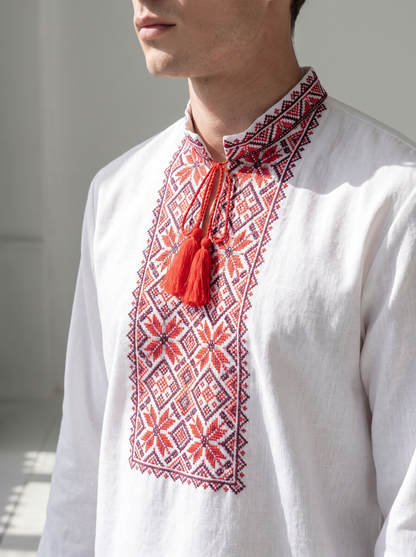 Вишиванка "Tribal" червона