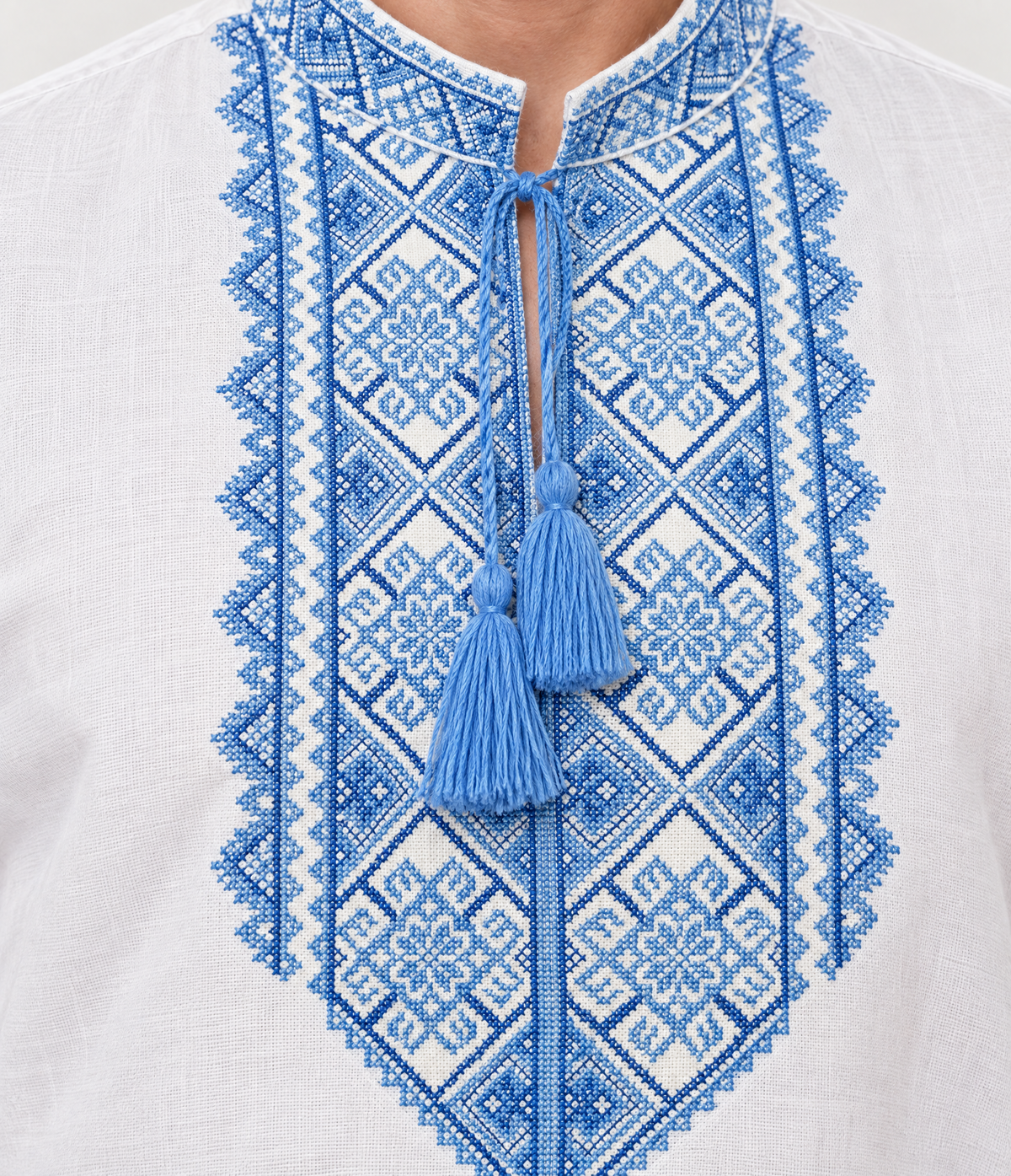 Wyschywanka „Warden“ blau