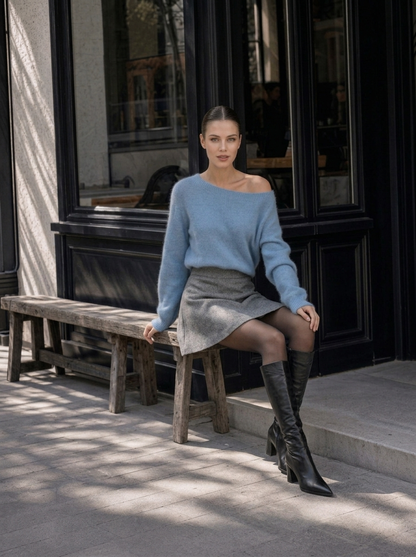 Спідниця «Cashmere», сіра