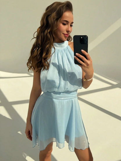 Dress "Diamond blue"