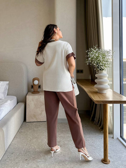 Suit "Viktiriya" brown