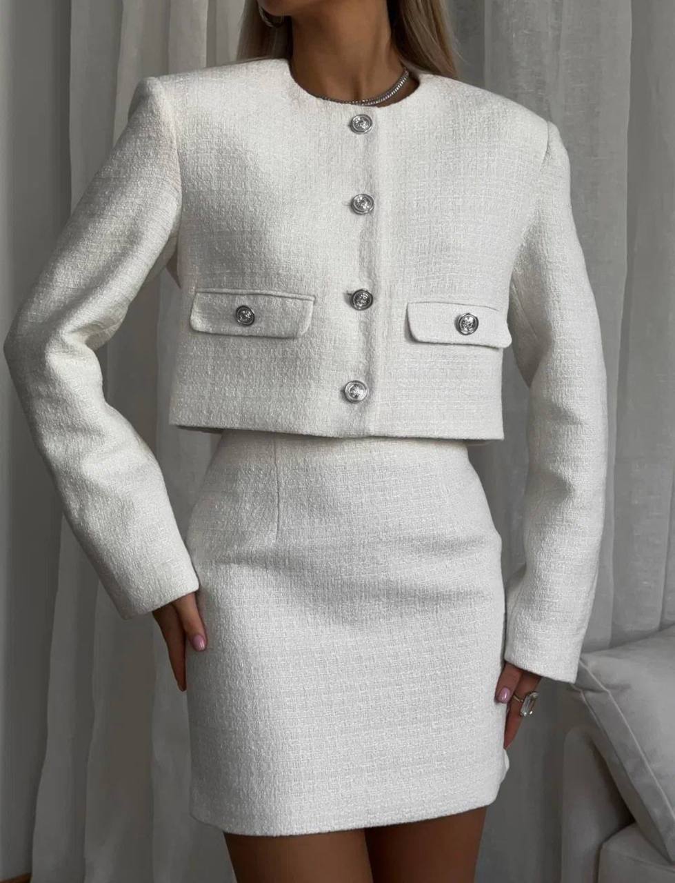 Suit «Crystal» white