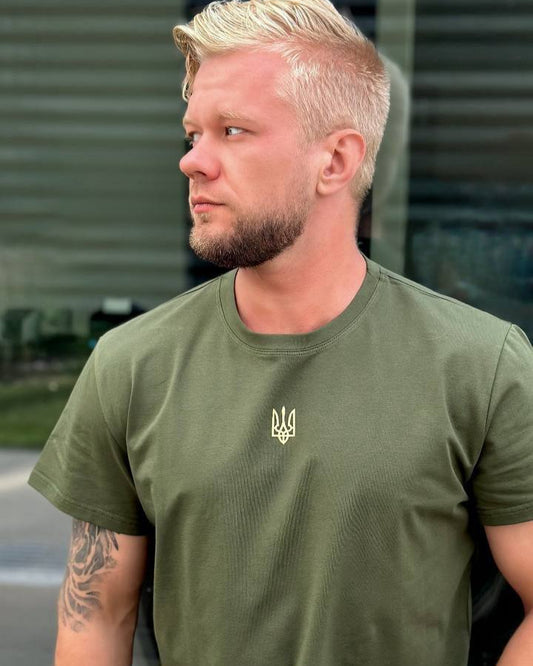 T-shirt "GERB" haki