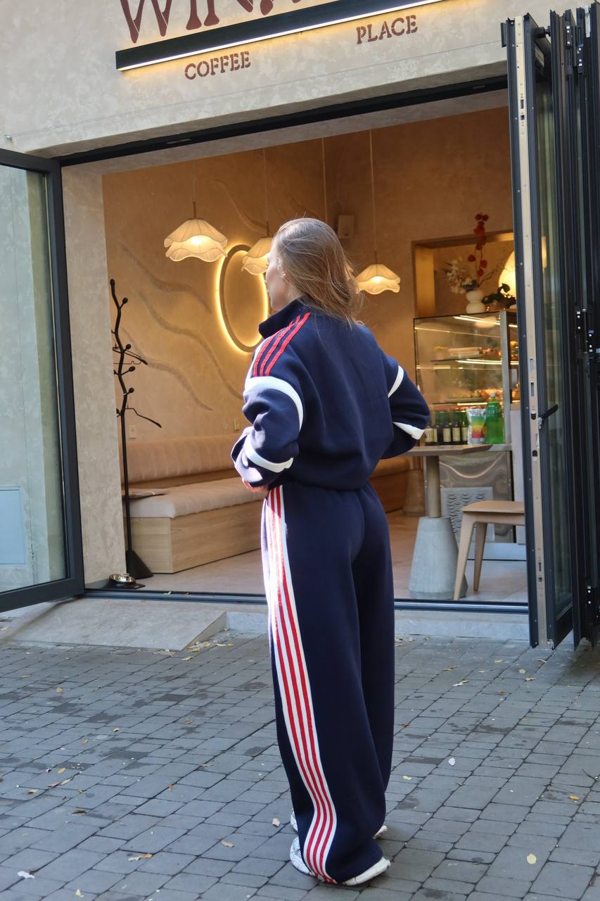 Trainingsanzug „Roux“ dunkelblau