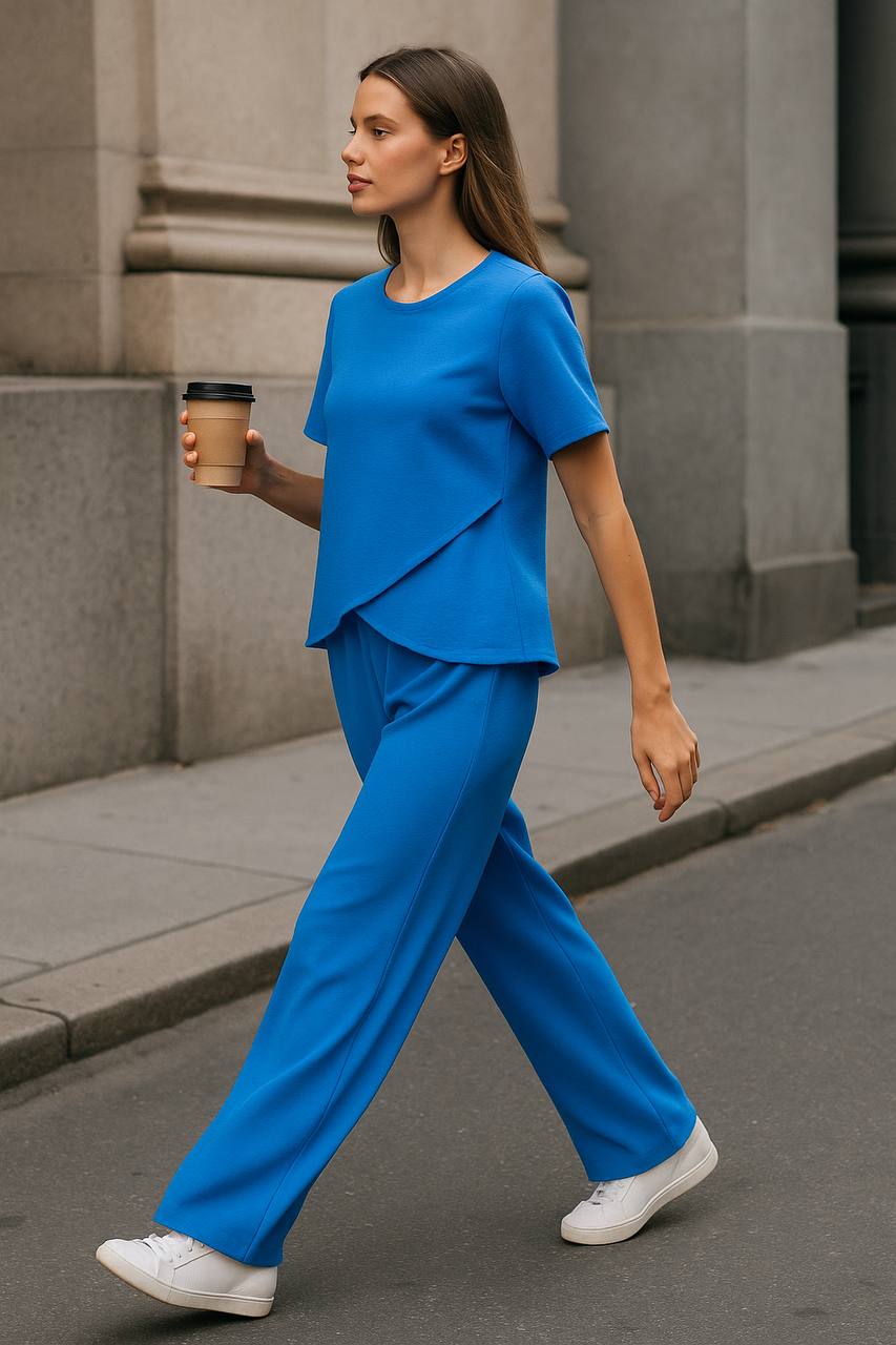 Suit "Merline" blue