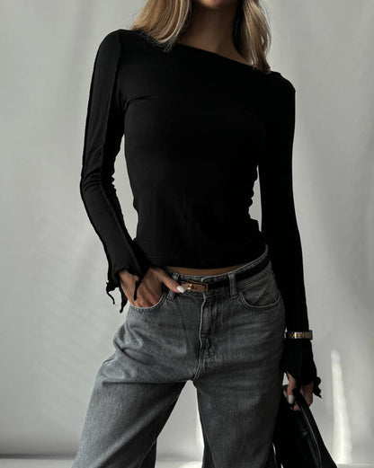 Long "Monika" black