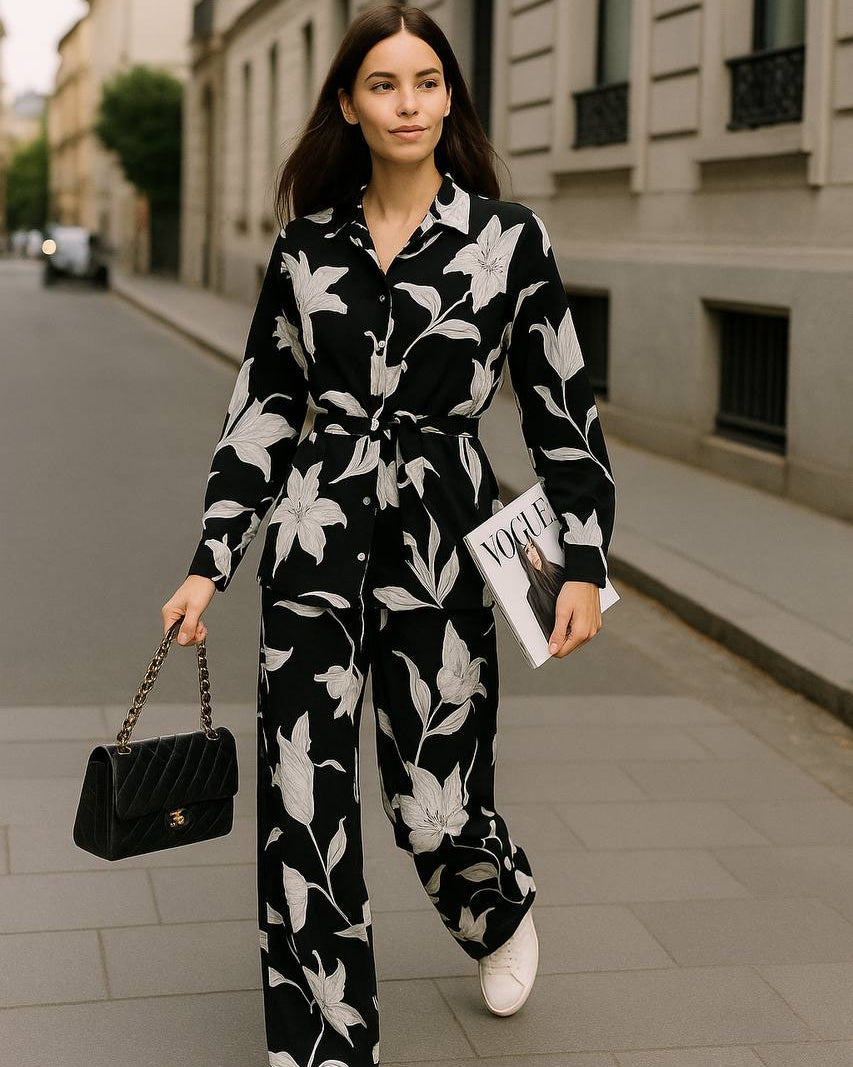 Костюм "Біла квітка" чорний