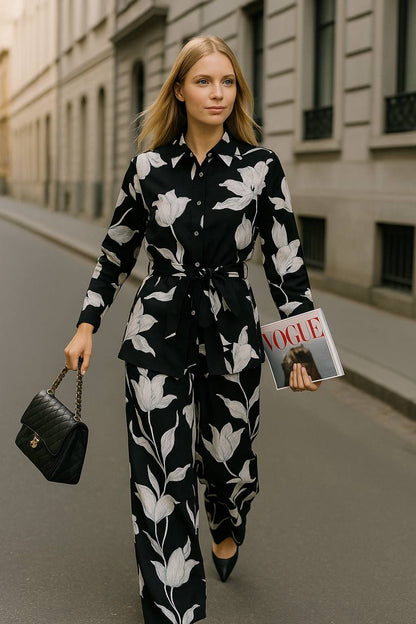 Костюм "Біла квітка" чорний