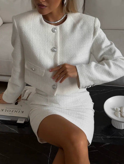 Suit «Crystal» white